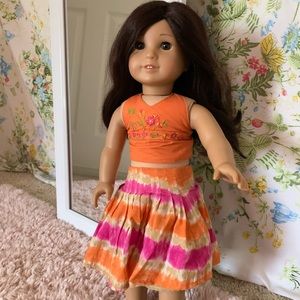 american girl jess doll + original outfit